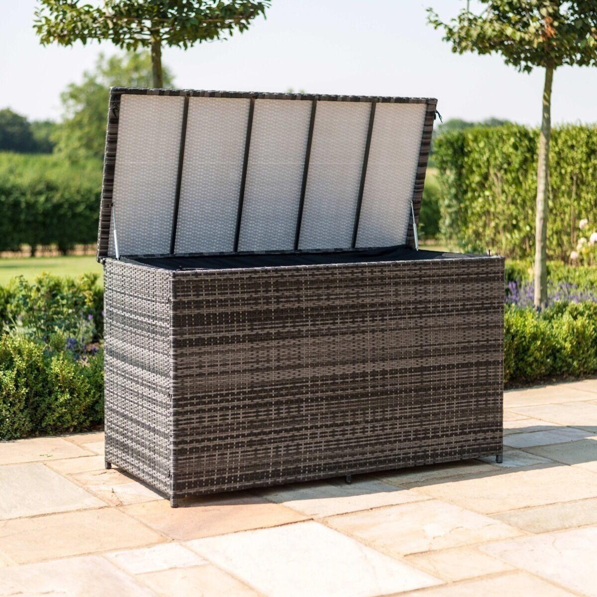 Homeflair - Rattan Storage Box - Brown