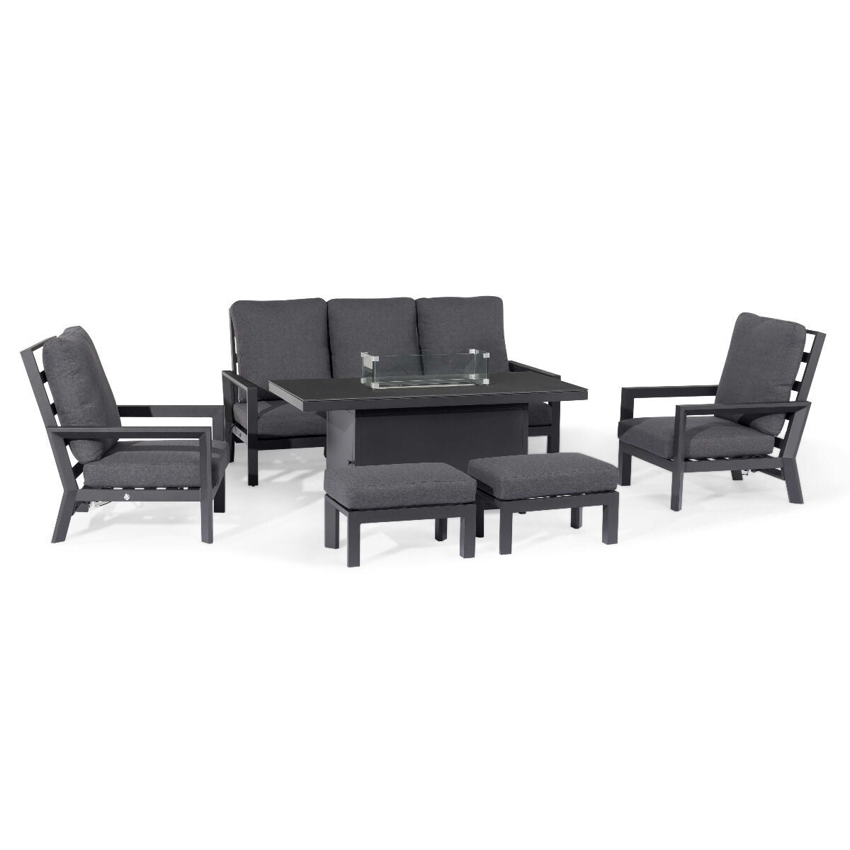 Homeflair - Manhattan Reclining Aluminium Sofa Set