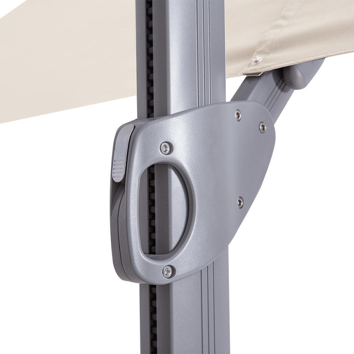 Homeflair -Artemis 3m x 4m Rectangular Rotating Cantilever Parasol
