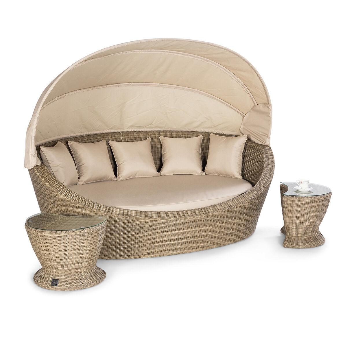 Homeflair - Winchester Rattan Daybed