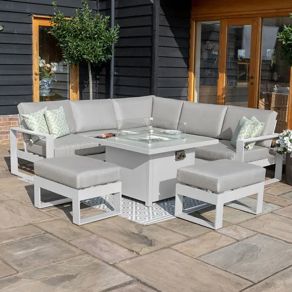 Homeflair – Amalfi 3 Seat Aluminium Sofa Set
