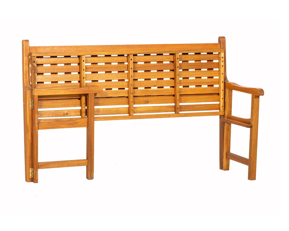 St Andrews 3 Seater Folding Bench | AMIR