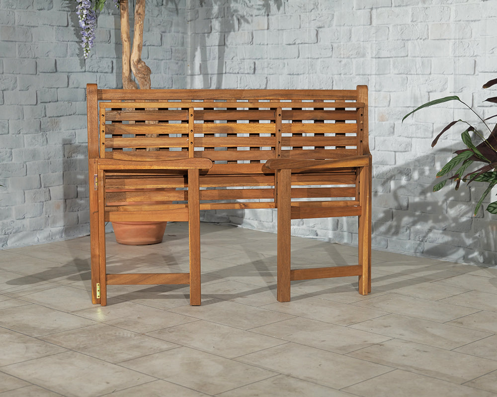 St Andrews 3 Seater Folding Bench | AMIR