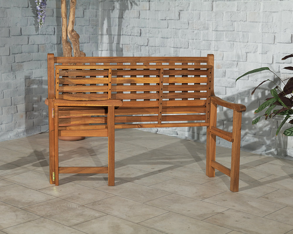 St Andrews 3 Seater Folding Bench | AMIR