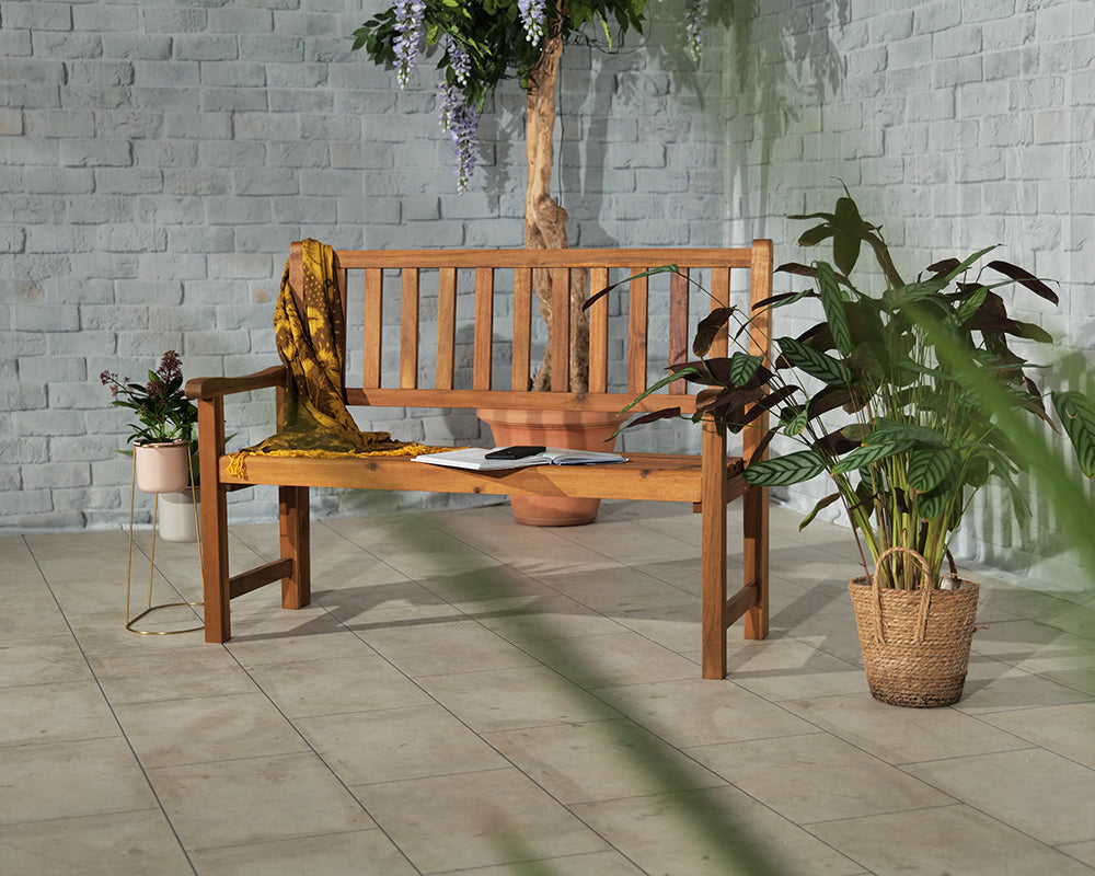 St Andrews 3 Seater Folding Bench | AMIR