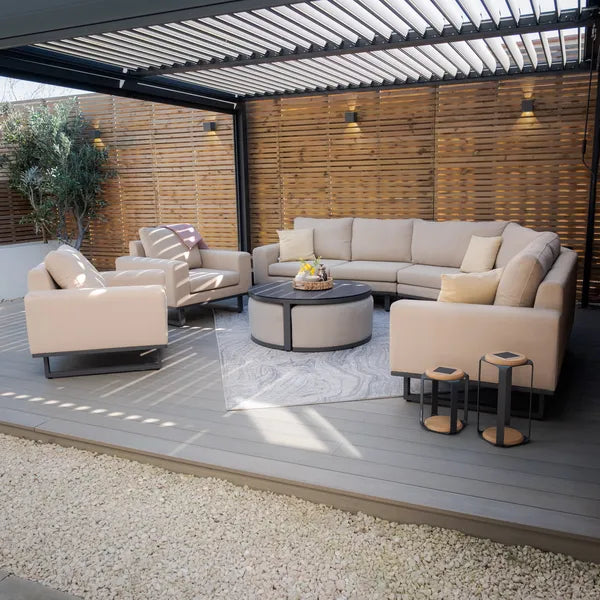 Outdoor Fabric Ethos Grande Corner Sofa Set
