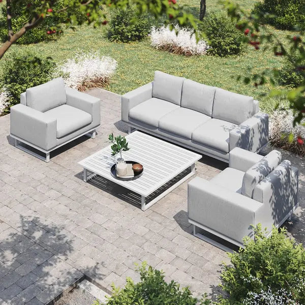 Outdoor Fabric Ethos Corner Group - Flanelle