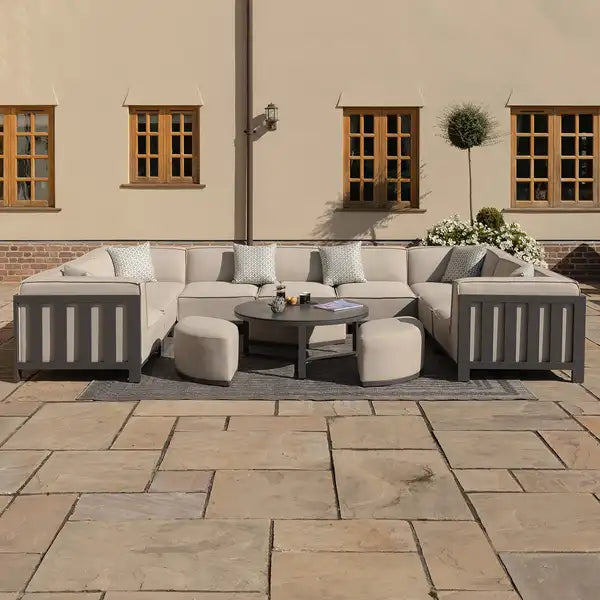 Outdoor Fabric Ibiza Small Corner Sofa Set