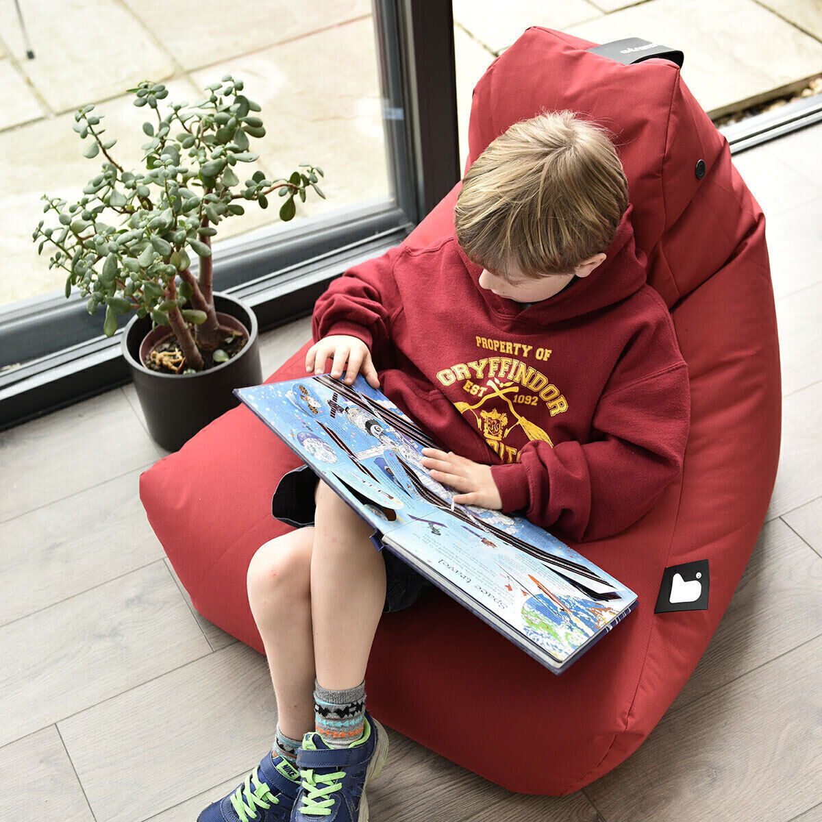 Homeflair - Outdoor Mini Bean Bag - Red