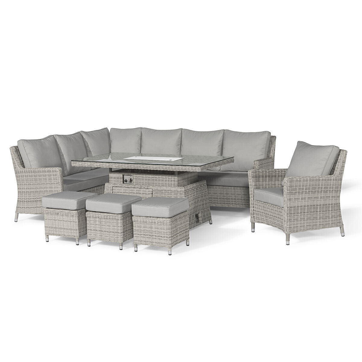Homeflair - Oxford Corner Rattan Dining Set