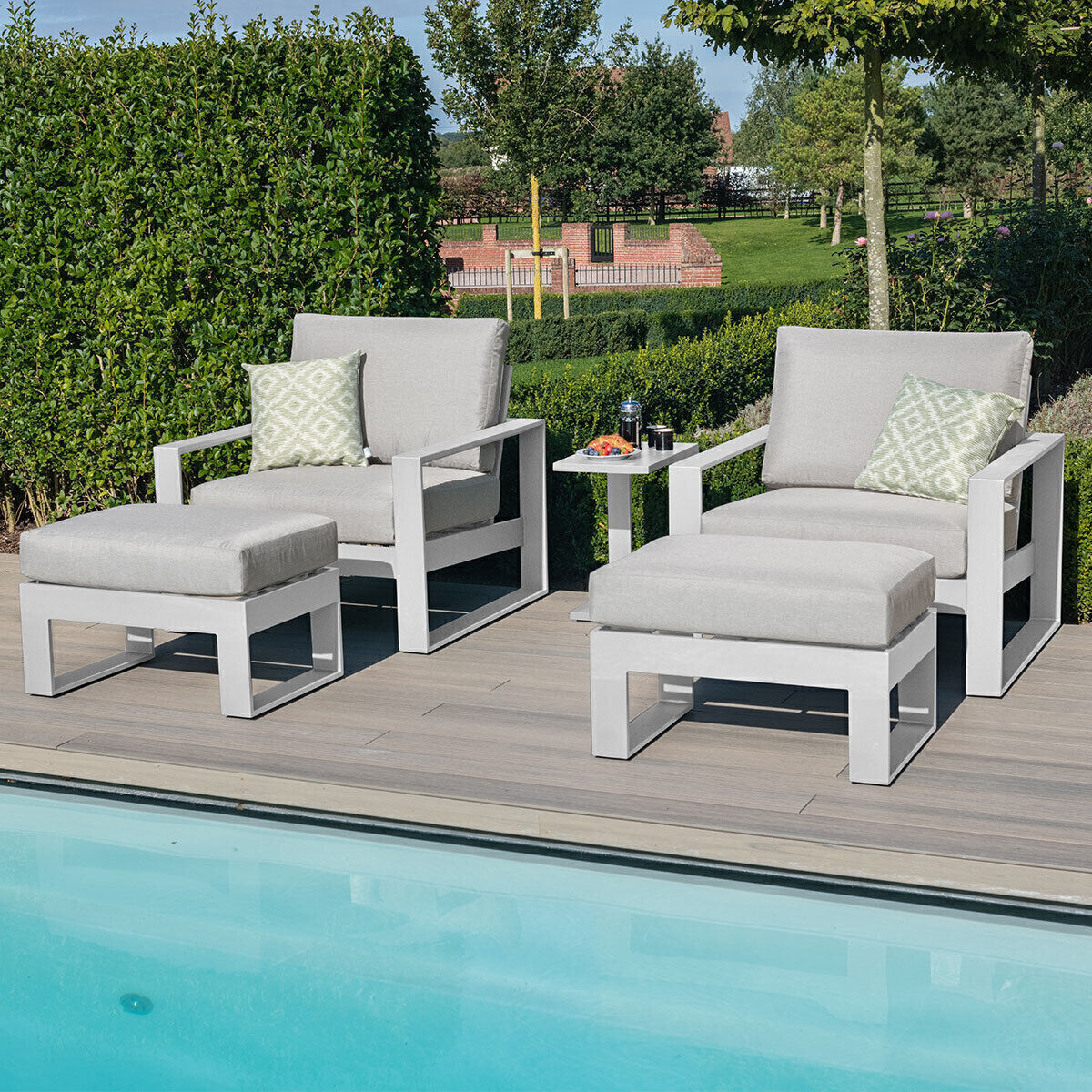 Homeflair - Amalfi Aluminium Lounge Set