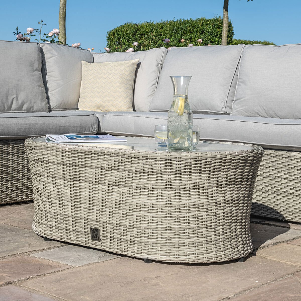 Homeflair - Oxford Large Rattan Corner Group