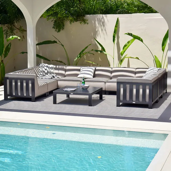 Outdoor Fabric Ibiza 3 Seat Sofa Set