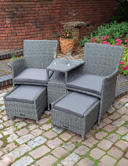 Paris 2 Seater Fixed Companion Set