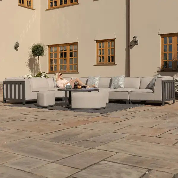 Outdoor Fabric Ibiza Small Corner Sofa Set