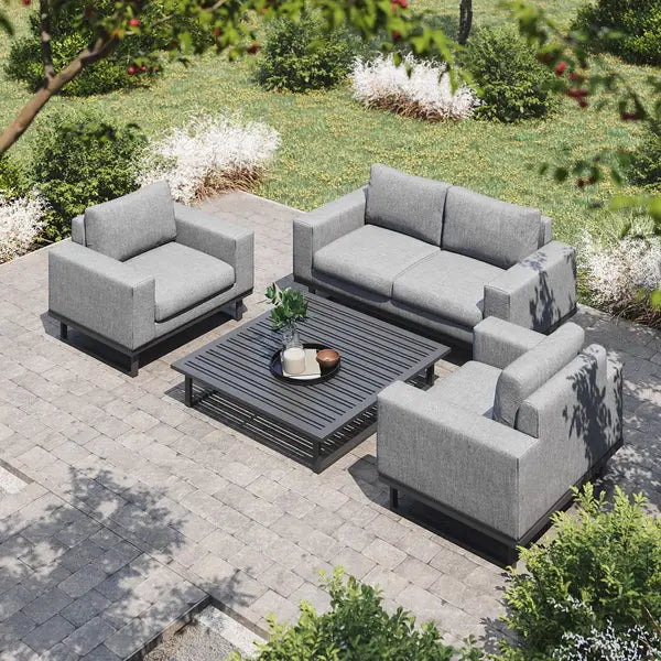 Outdoor Fabric Ethos Corner Group - Flanelle