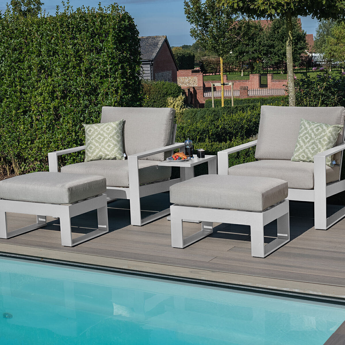 Homeflair - Amalfi Aluminium Lounge Set