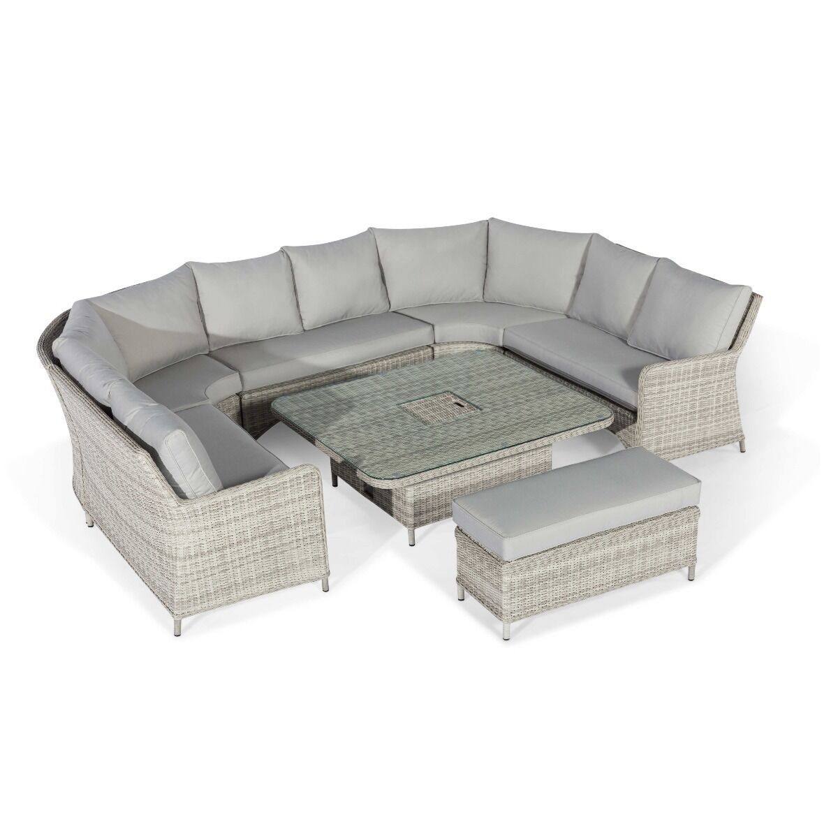 Homeflair - Oxford Royal Rattan Sofa Set