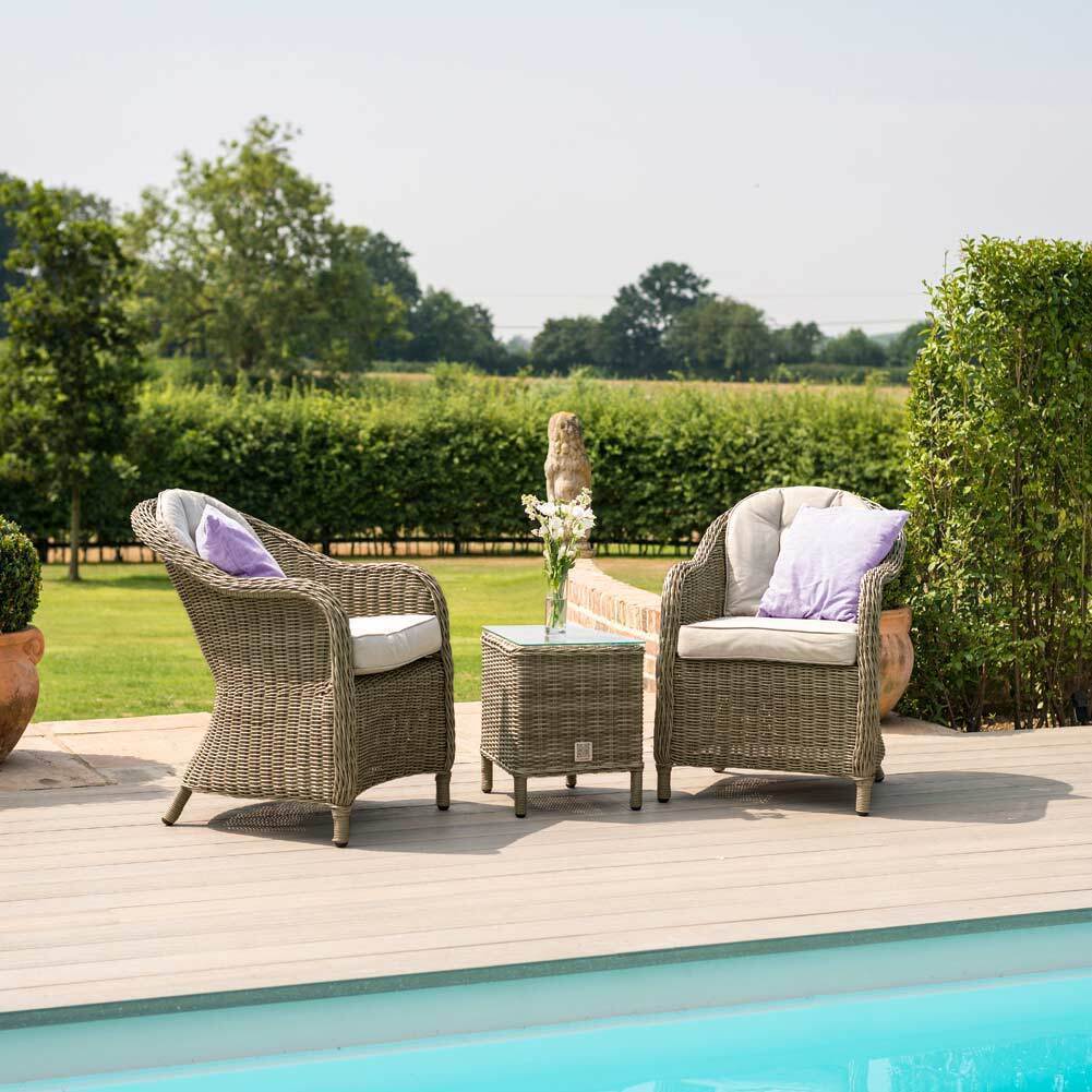 Homeflair - Winchester Rattan Bistro Set