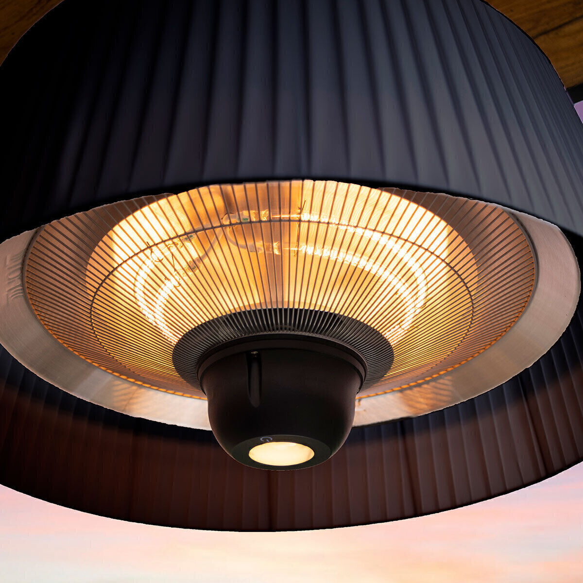Homeflair -1800W Lyra Hanging Electric Patio Heater