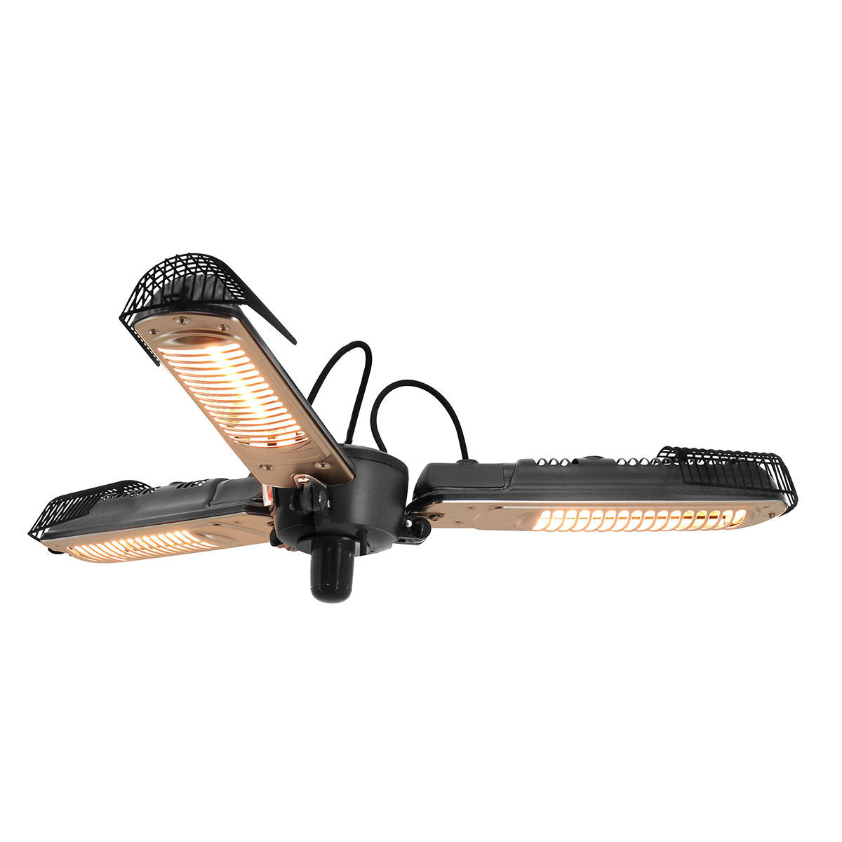 Homeflair -2000W Vulcan Parasol Tri Electric Patio Heater