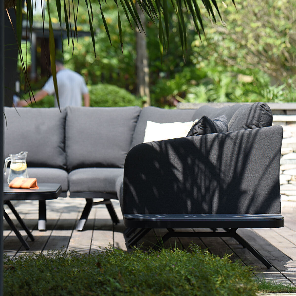 Homeflair - Outdoor Fabric Cove Corner Sofa Group