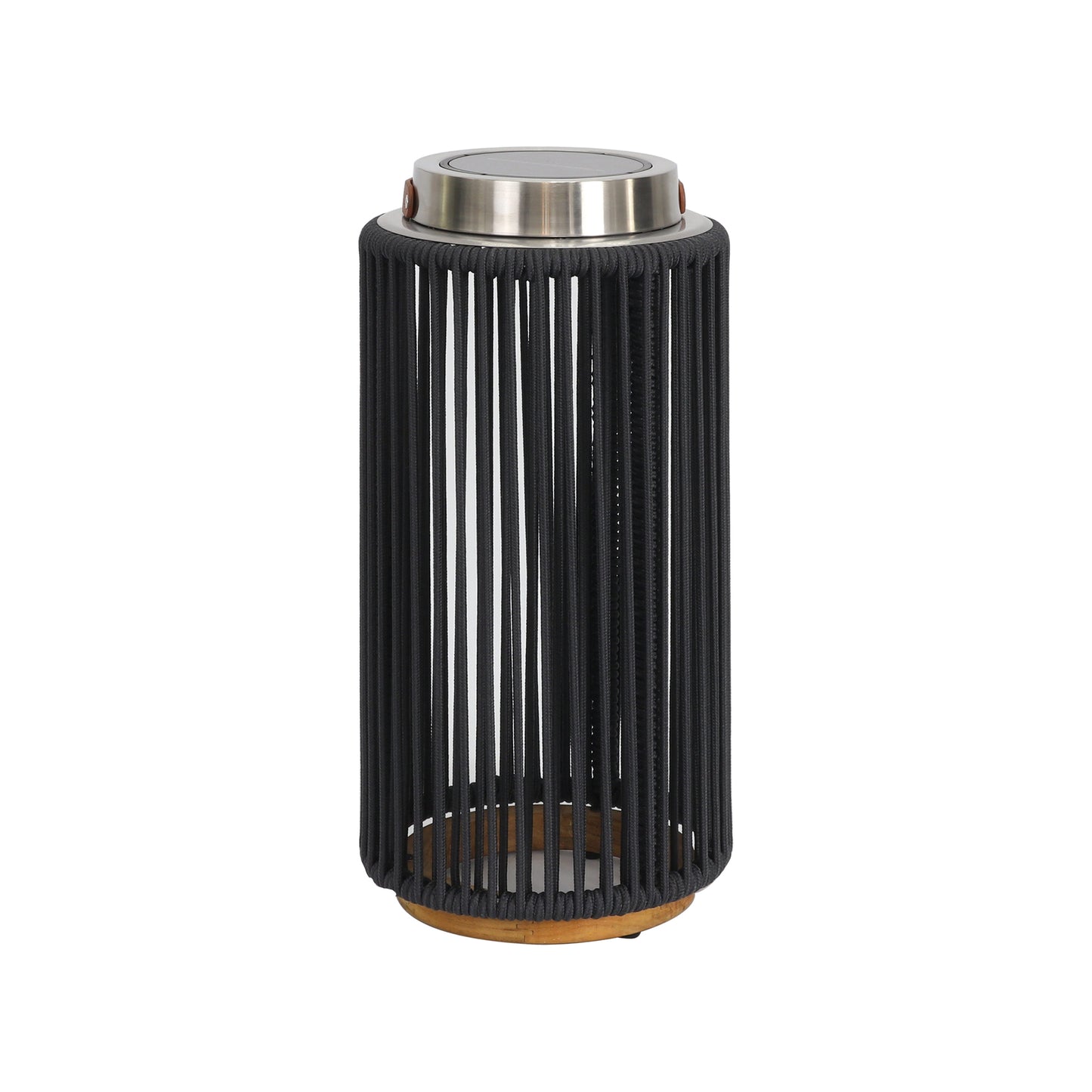 Homeflair -Luna Large Solar Light - Charcoal