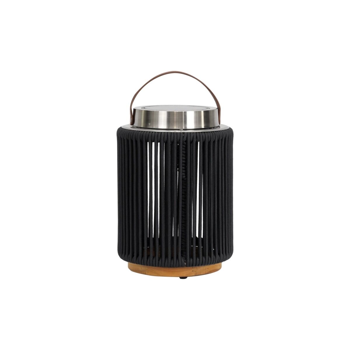 Homeflair -Luna Small Solar Light - Charcoal