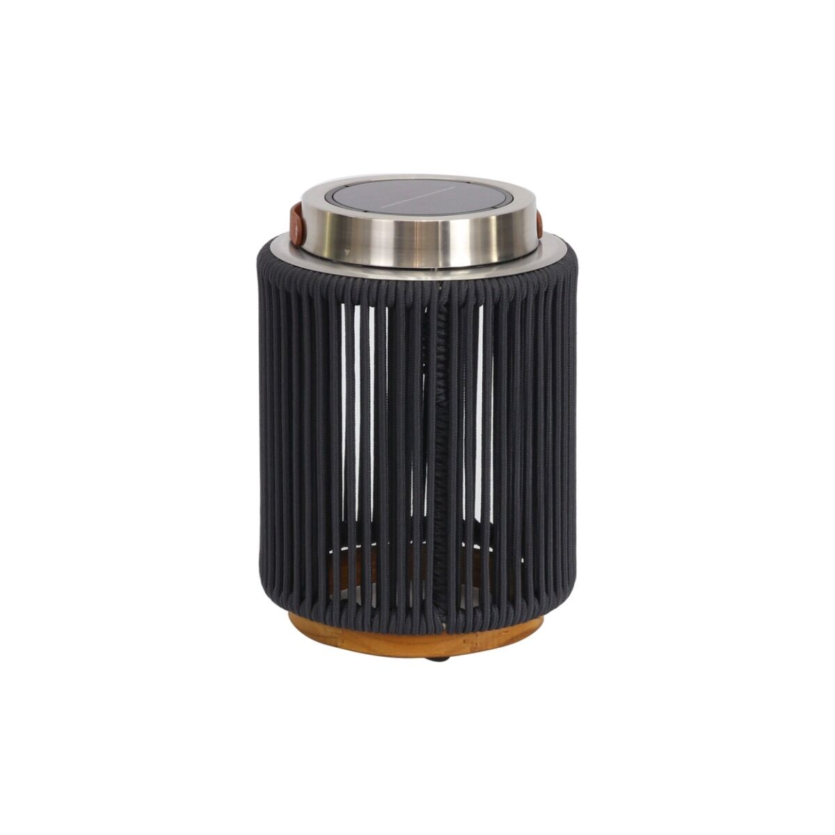 Homeflair -Luna Small Solar Light - Charcoal