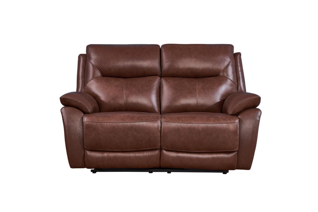 Bespoke Rimini Leather Sofa Collection | Red Rose