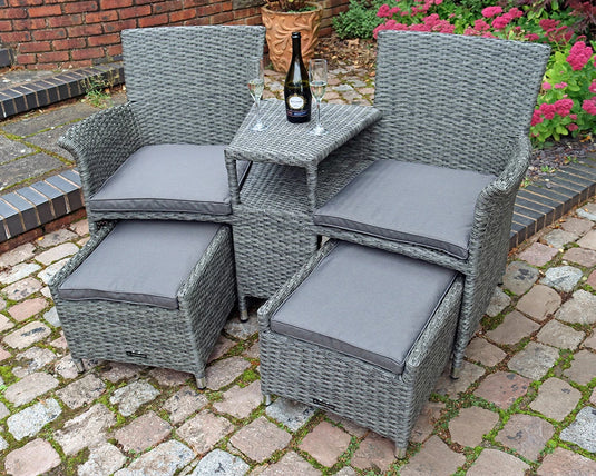 Paris 2 Seater Fixed Companion Set