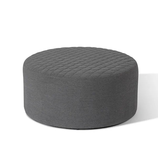 Homeflair -Outdoor Fabric Ambition Quilted Footstool