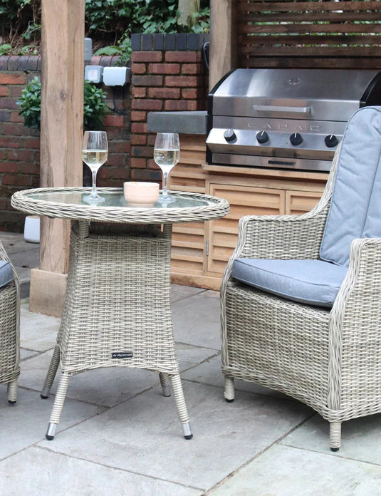 Wentworth 2 Seater Comfort Bistro Set
