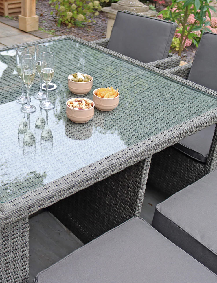 Paris 8 Seater Cube Dining Set