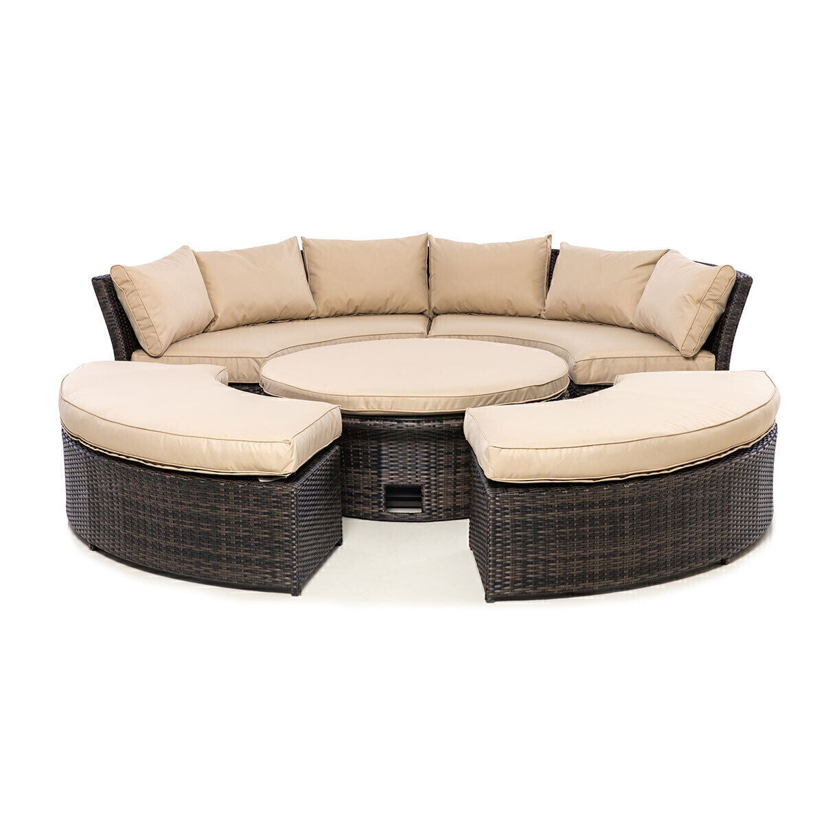 Homeflair - Chelsea Rattan Lifestyle Suite