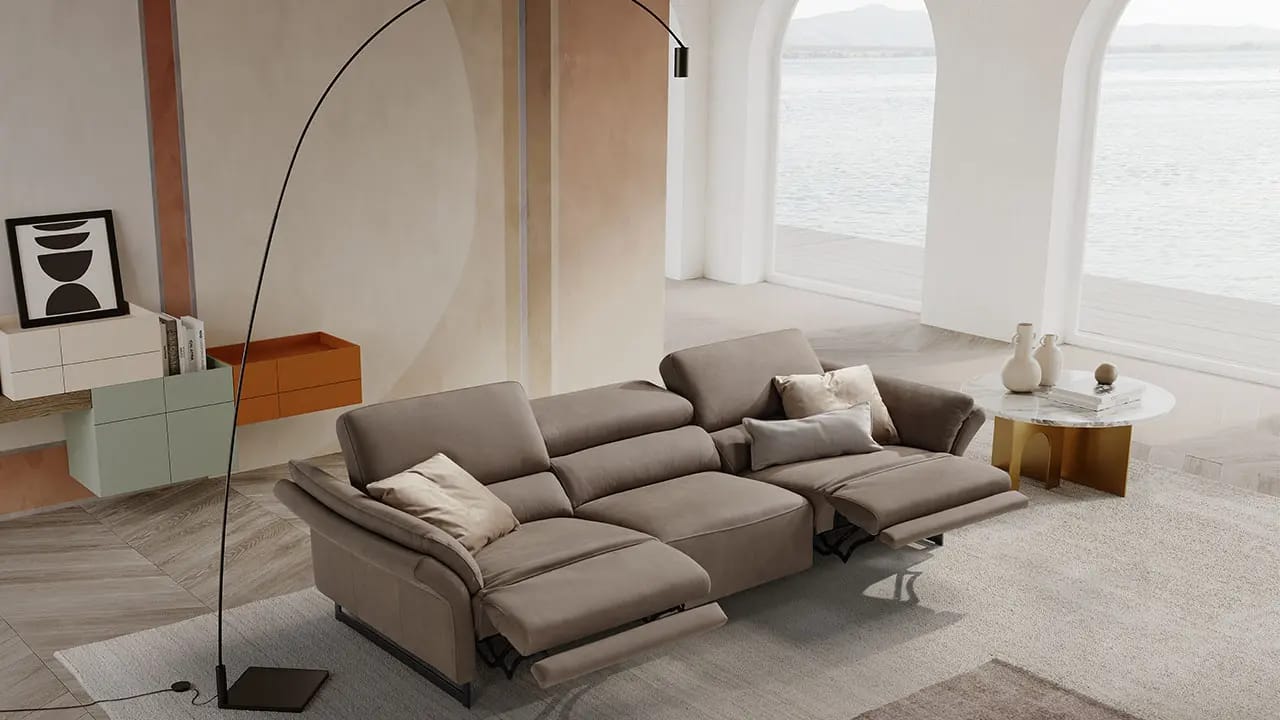 Tornado Leather Sofa Collection | Newtrend Concepts Italia