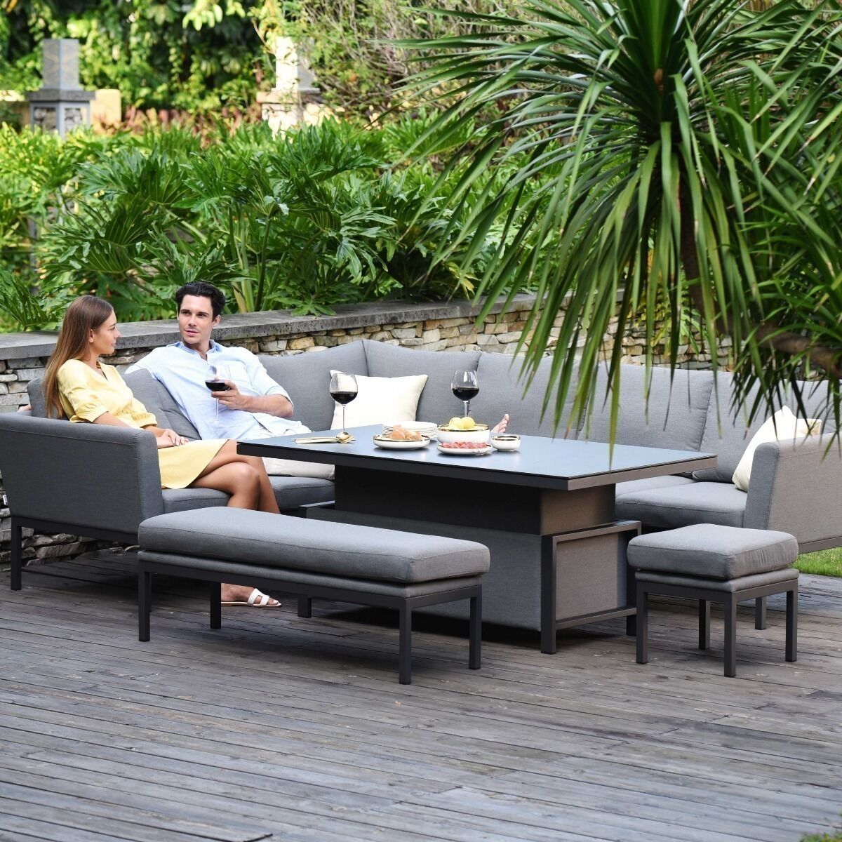 Homeflair – Outdoor Fabric Pulse Dining Set