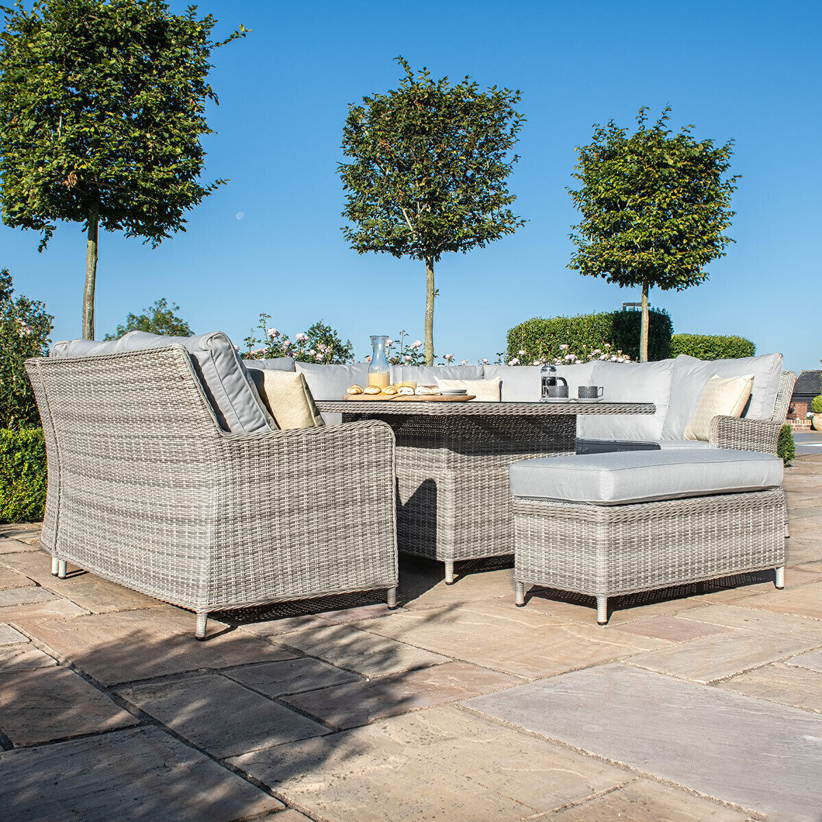 Homeflair - Oxford Royal Rattan Sofa Set
