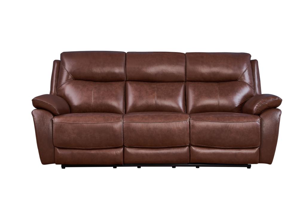 Bespoke Rimini Leather Sofa Collection | Red Rose