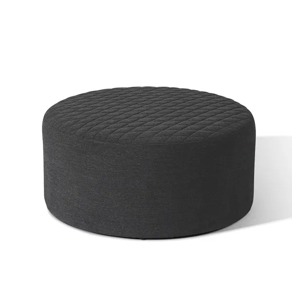 Homeflair -Outdoor Fabric Ambition Quilted Footstool