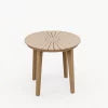 Roma 2 Seater Round Sunray Bistro Set with Eden Night Dining Chairs
