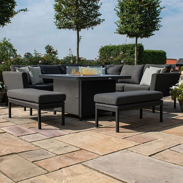 Outdoor Fabric Pulse U Shape Corner Dining Set