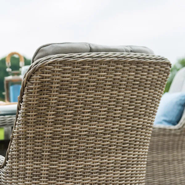 Pair of Oxford Venice Rattan Dining Chairs