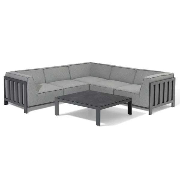 Homeflair - Outdoor Fabric Ibiza Small Corner Sofa Set