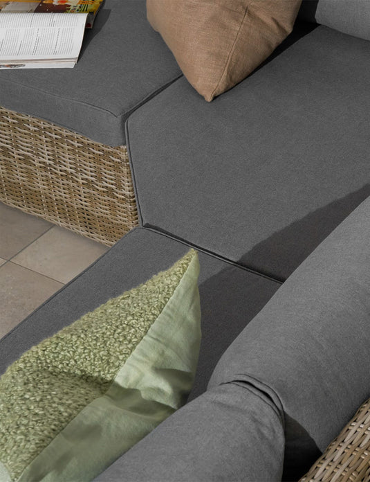 Wentworth 6 Seater Adjustable Corner Lounging Set