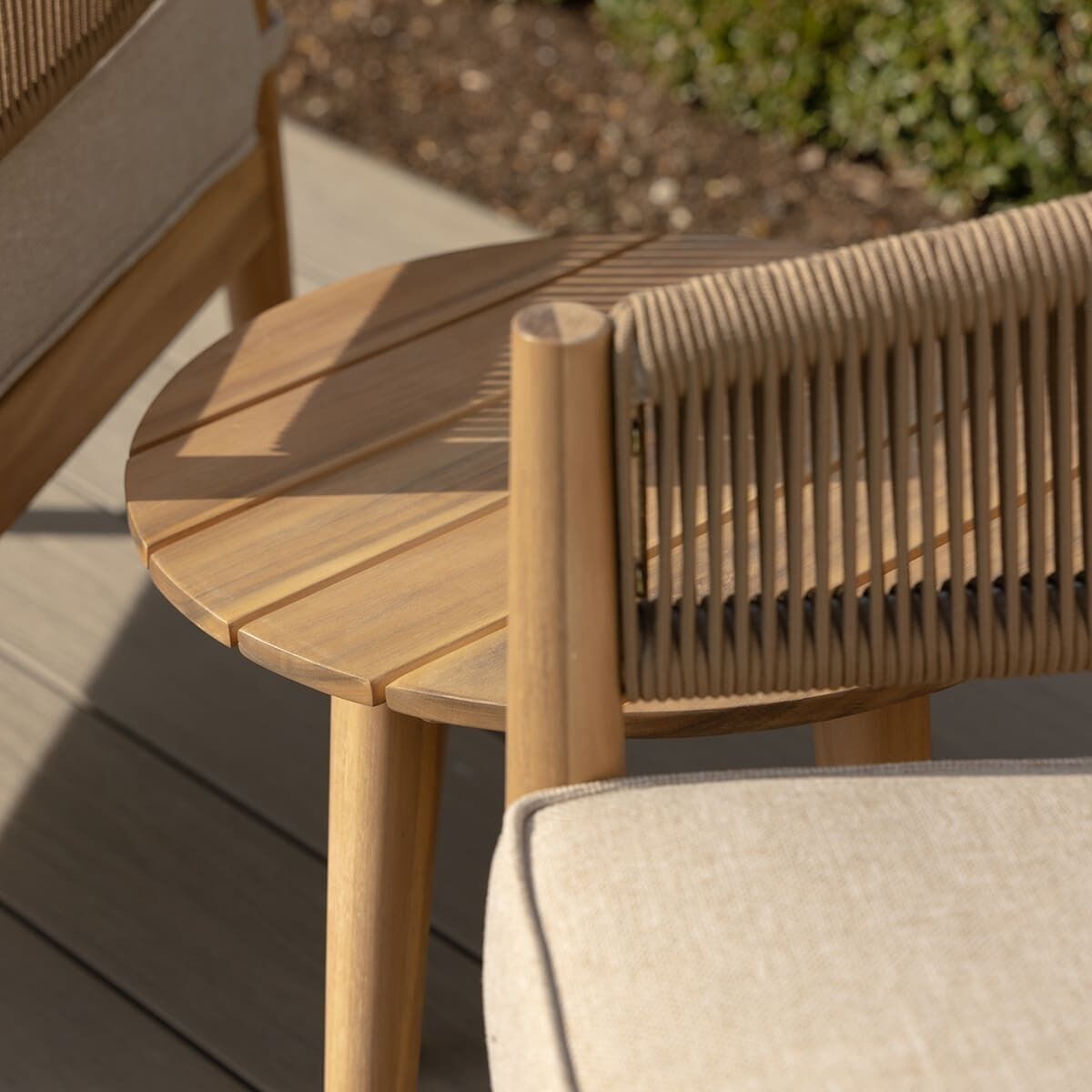 Homeflair - Porto Rope Weave Lounge Set