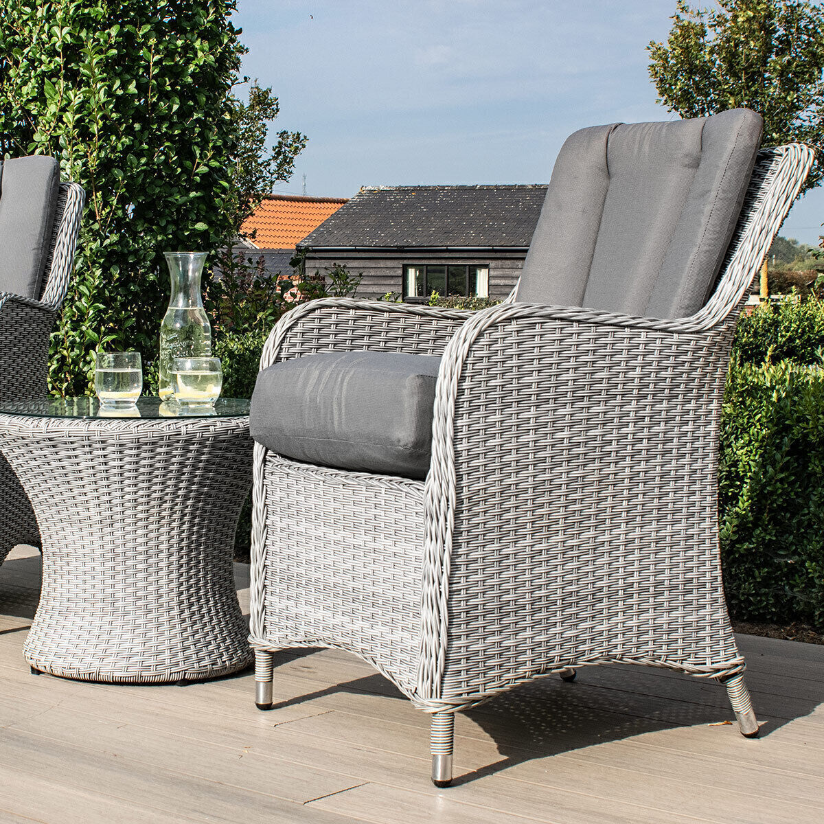 Homeflair - Ascot Rattan Bistro Set