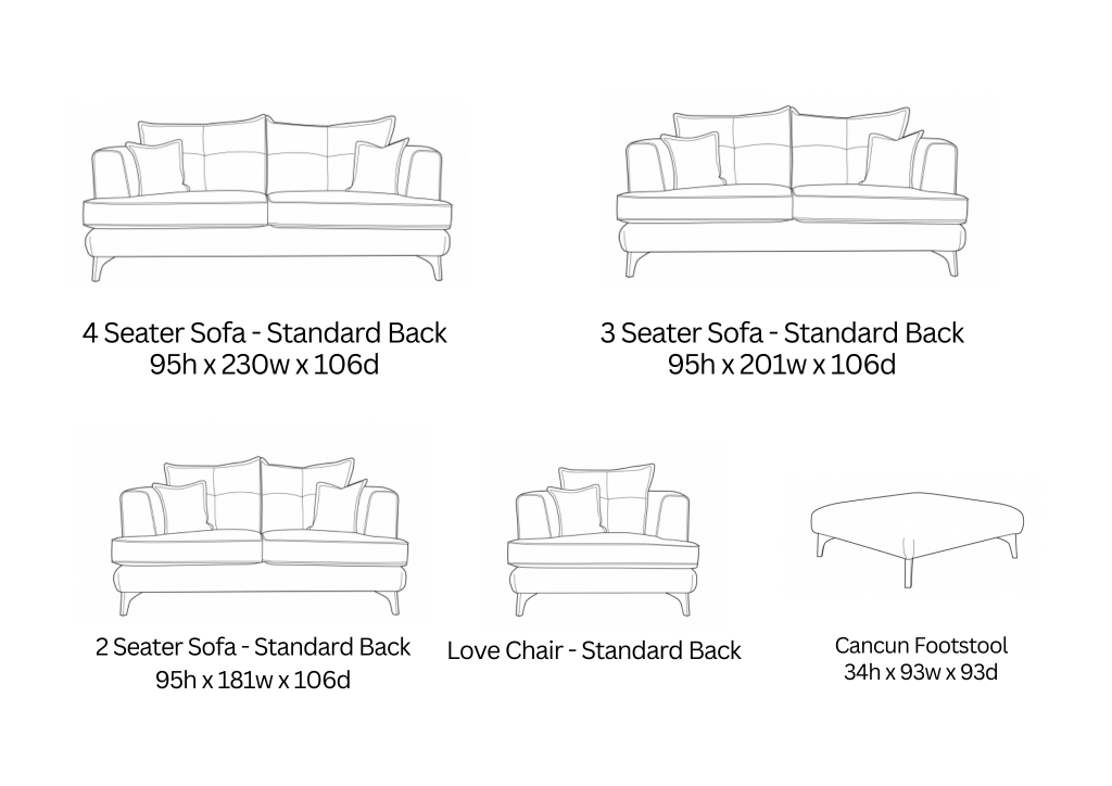 Cancun Fabric Sofa Collection | Buoyant Upholstery
