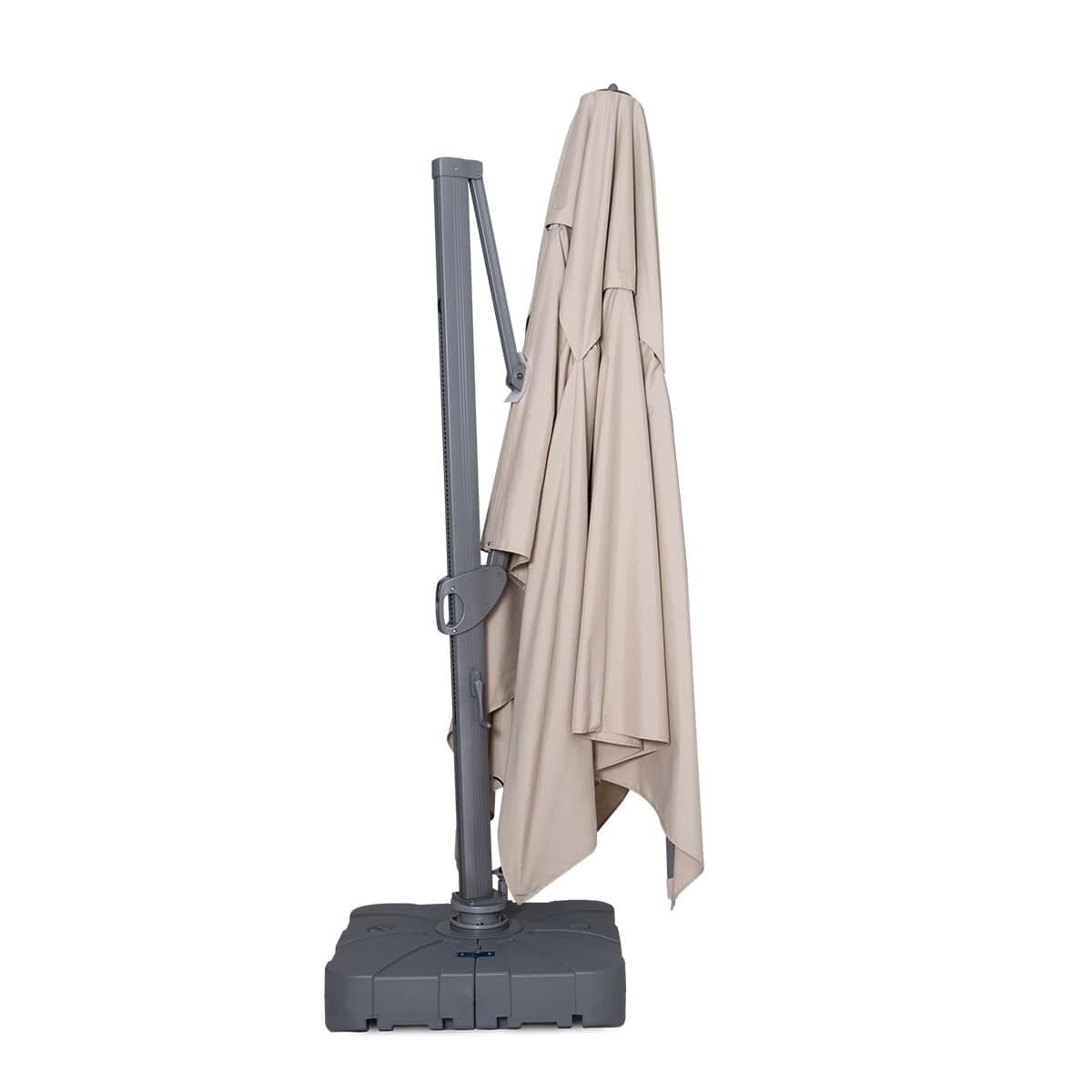 Homeflair -Artemis 3m x 4m Rectangular Rotating Cantilever Parasol