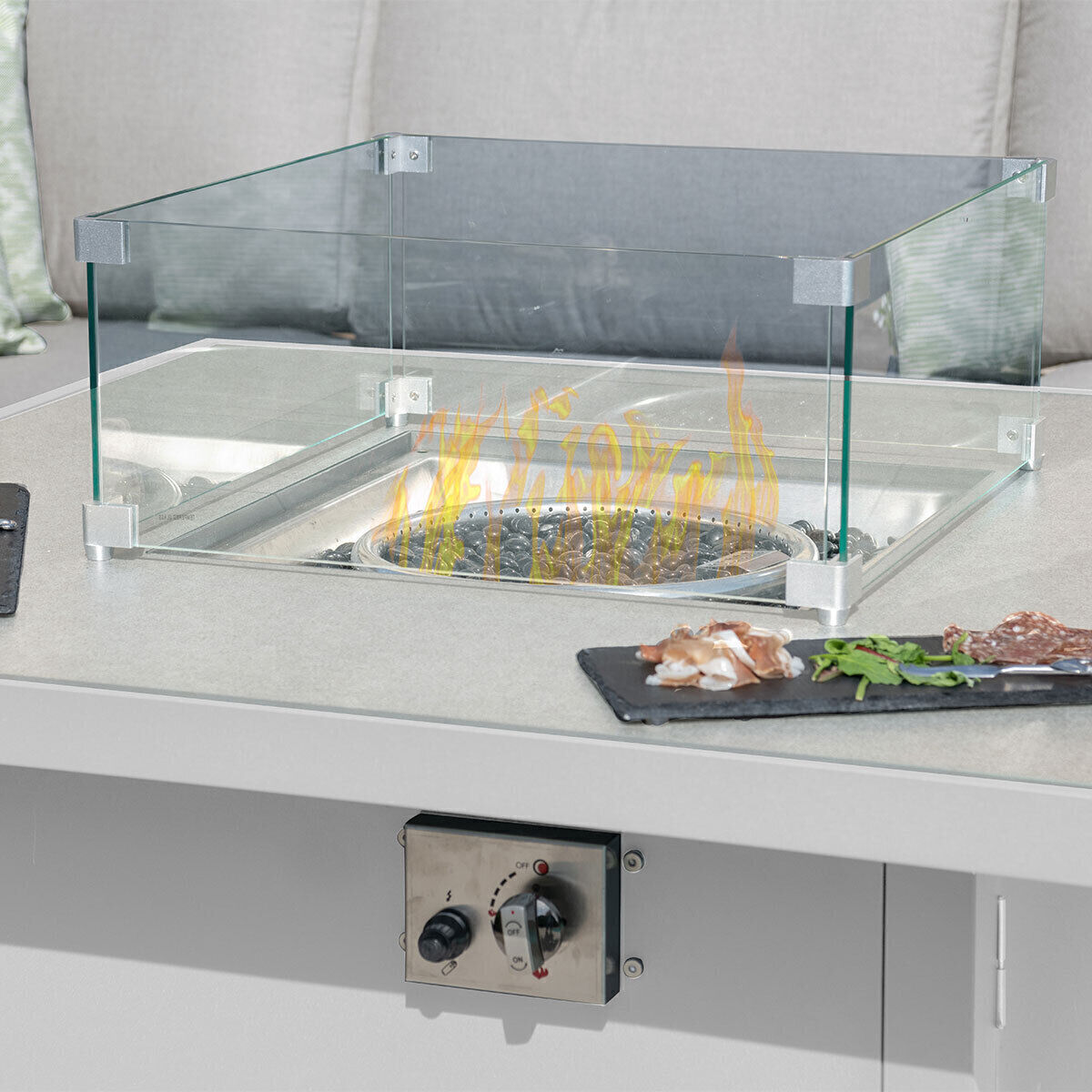 Homeflair – Amalfi S Aluminium Corner Dining Set